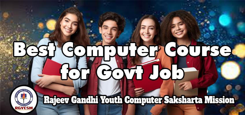 Best Computer Courses for Govt Jobs